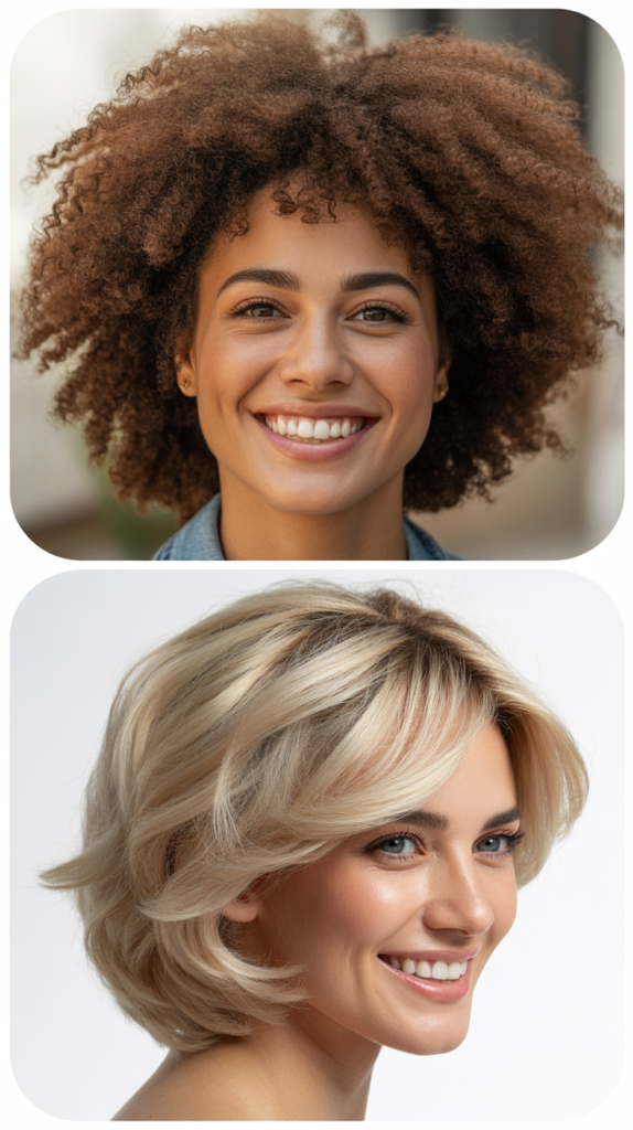 Platinum Blonde Textured Crop