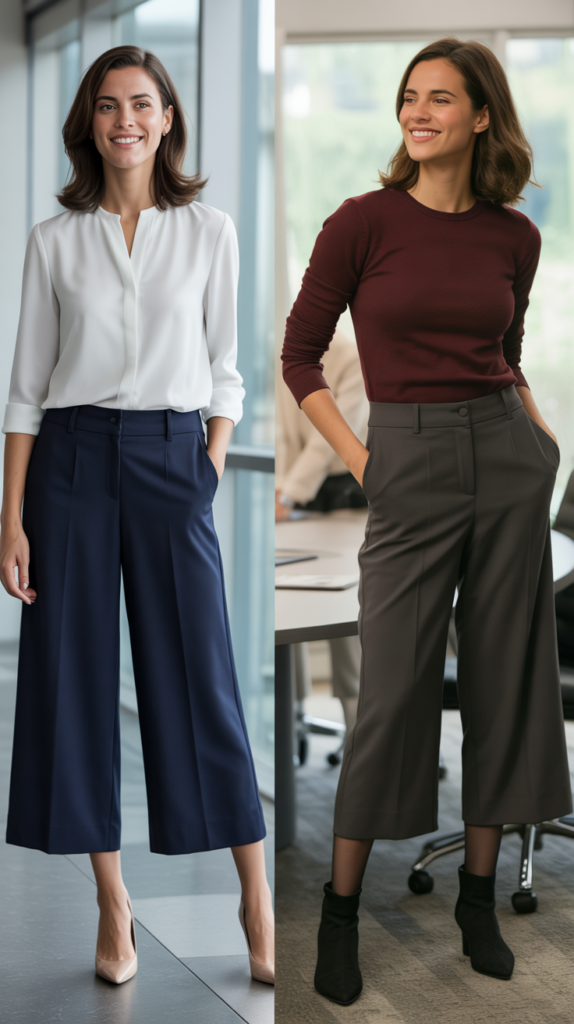 Culottes with Fitted Top