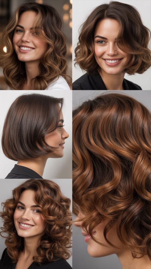  Dimensional Brown for Thick Hair