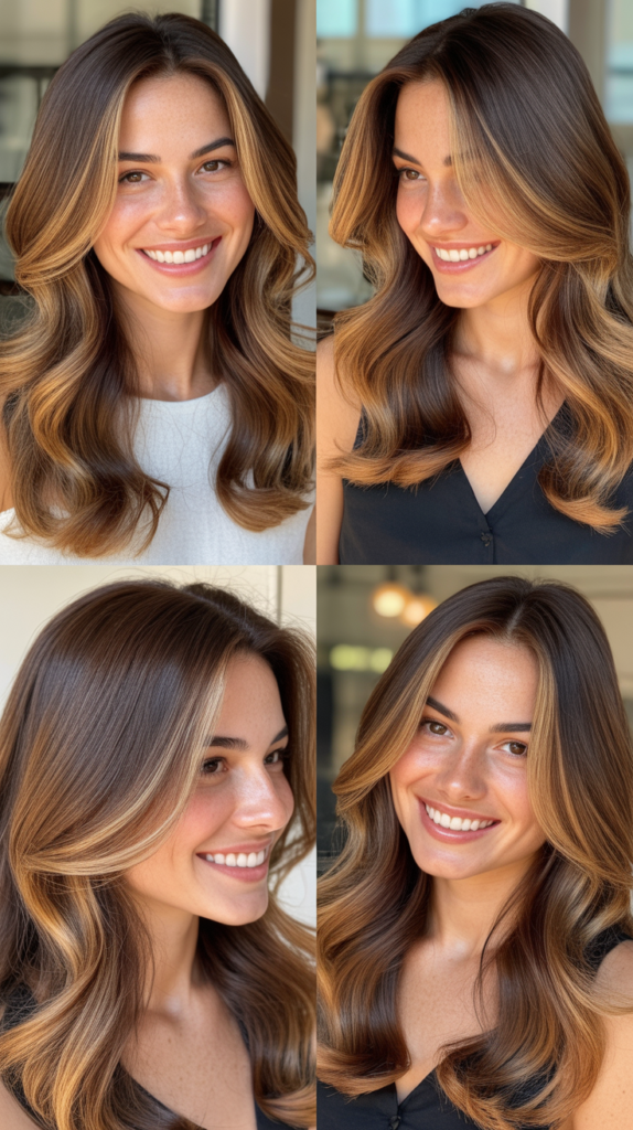 Combining Caramel Highlights with Lowlights