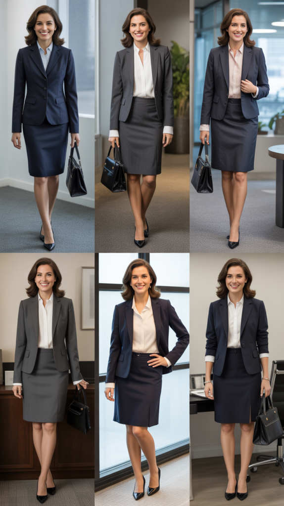 Skirt Suit in Matching Set