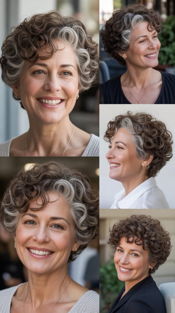  Curly Ivy League Cut