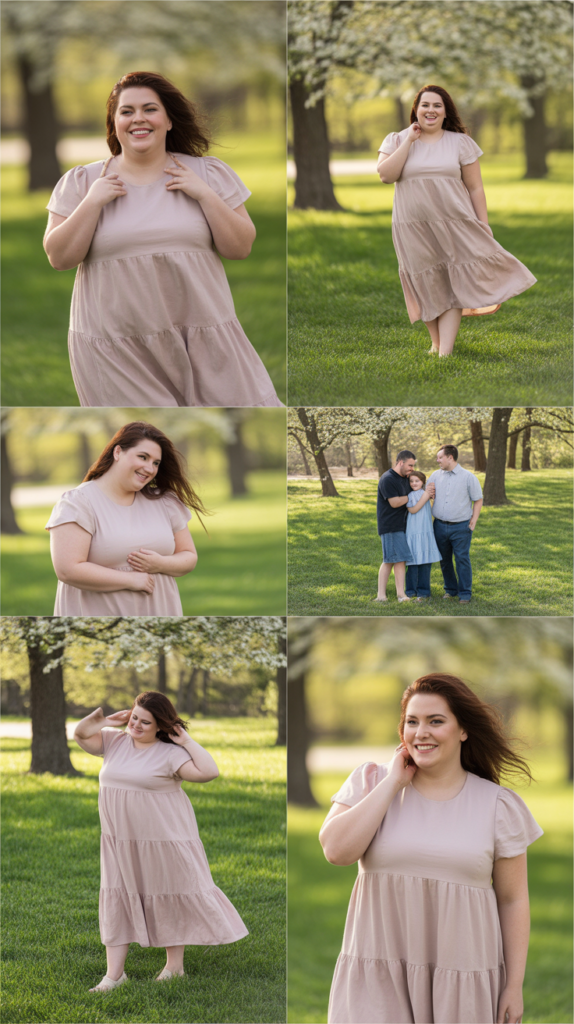 Tiered Ruffle Midi Dress