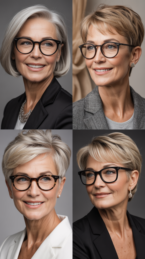 Understanding the Relationship Between Glasses and Short Haircuts