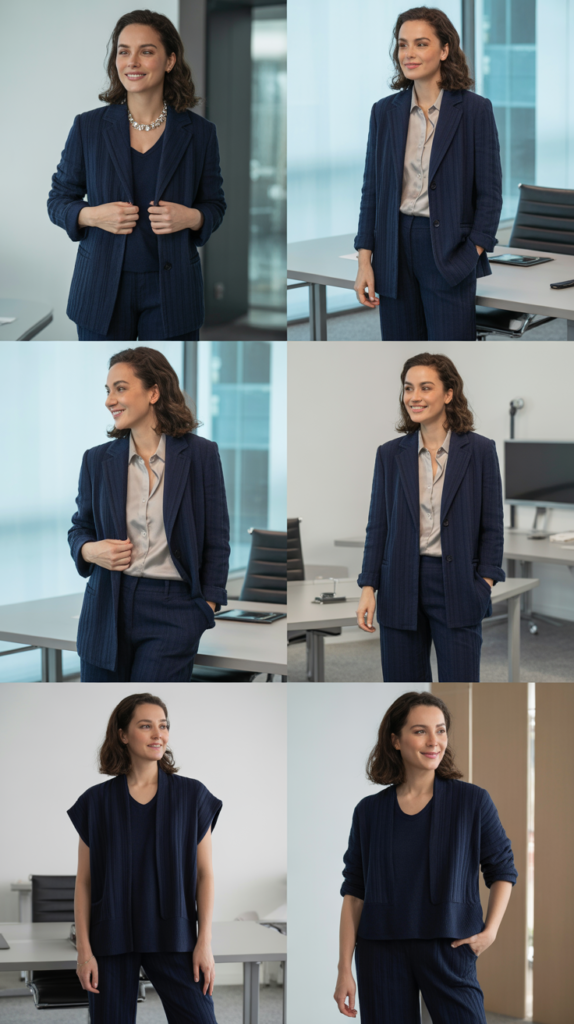 Lightweight Knit Suit