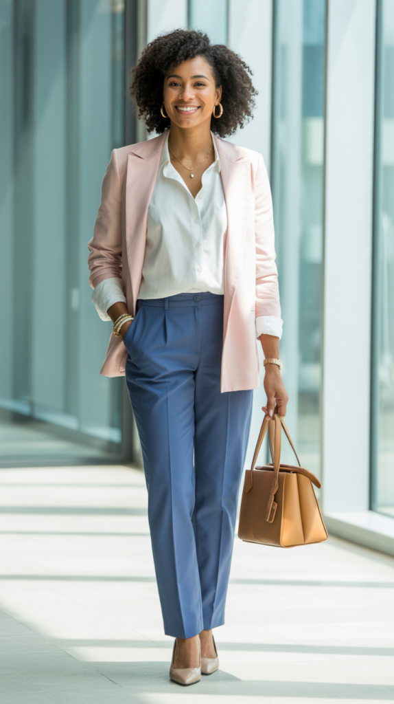 Fresh Smart Casual Spring Work Outfits for Women