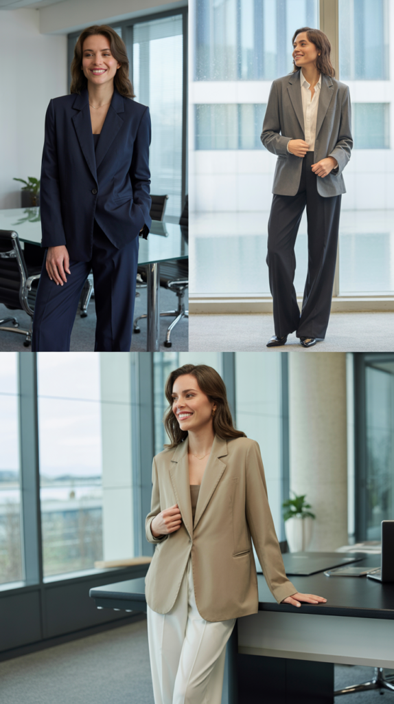 Tailored Blazer with Trousers