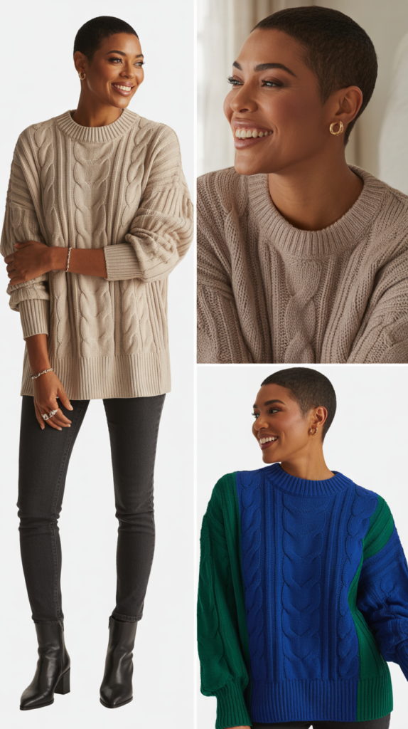 The Oversized Sweater with Skinny Jeans