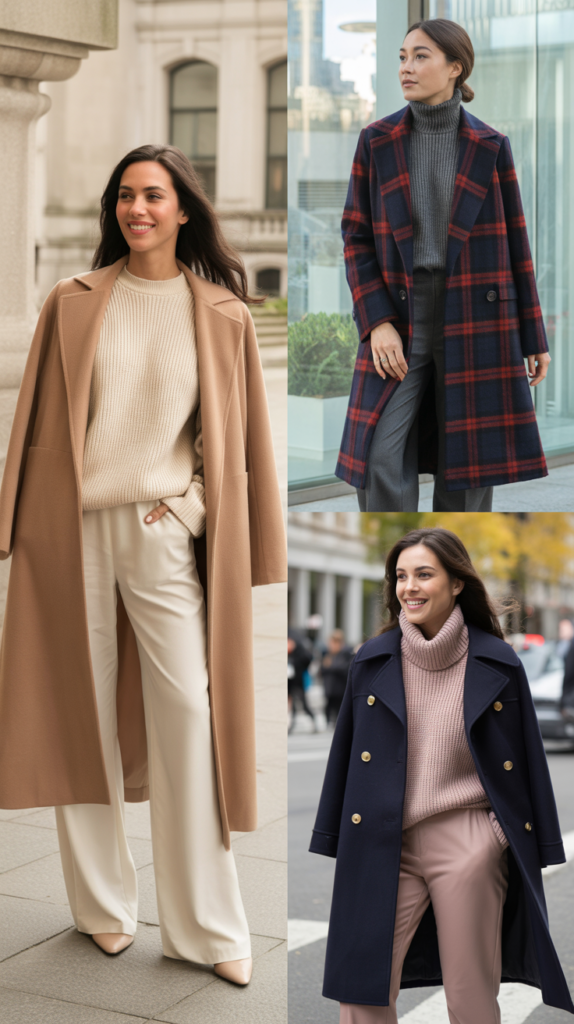 Merino Wool Base with Statement Coat