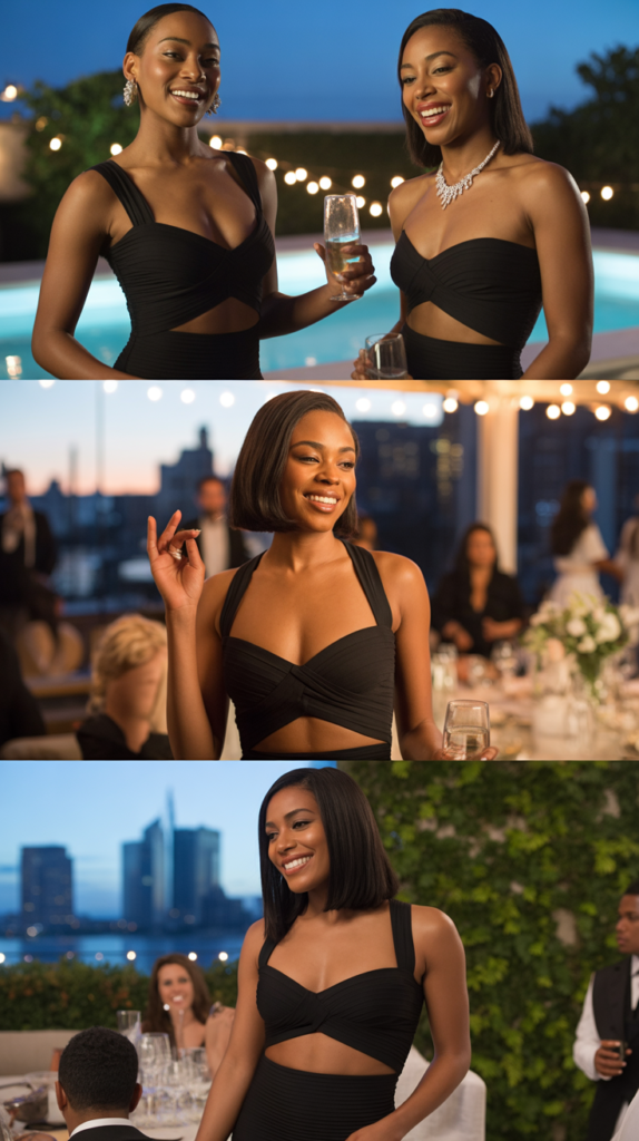 Bandage Dresses With Cutout Details