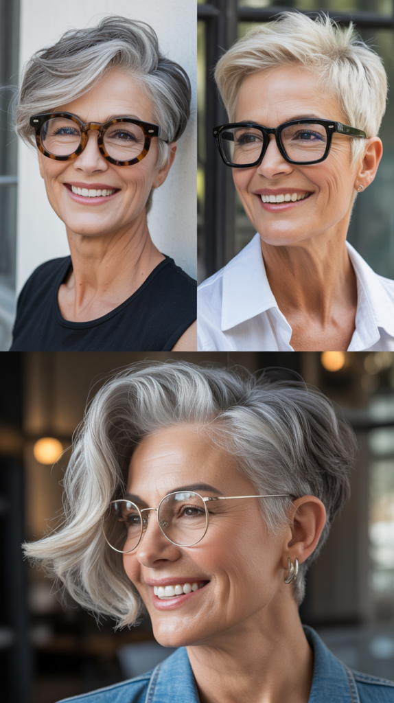 Asymmetrical Pixie Cuts