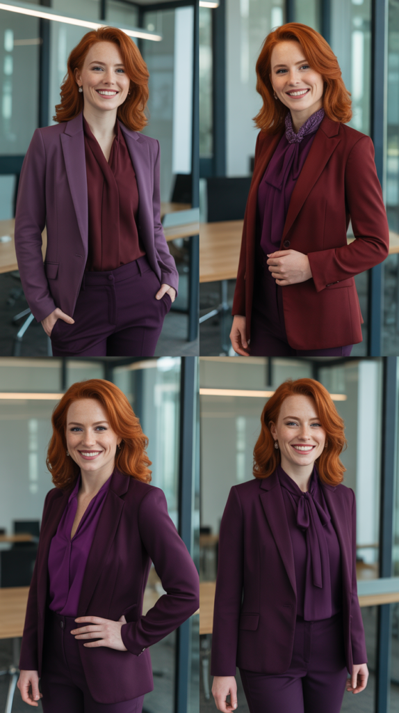 Plum and Aubergine Accents