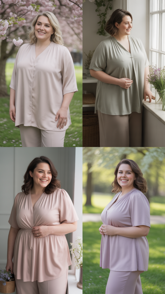 Monochrome Outfit in Soft Colors