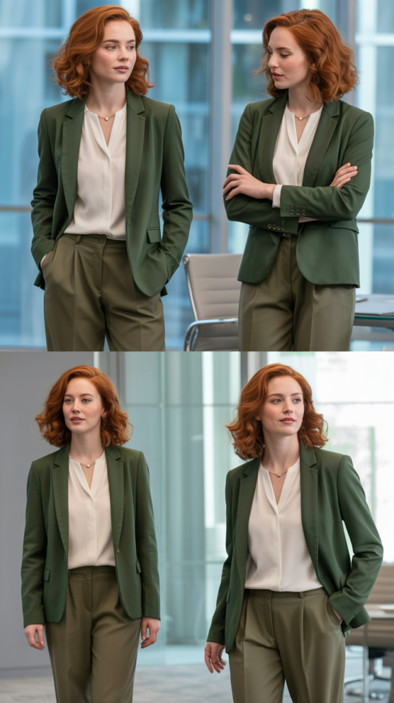 Forest Green and Olive Tones