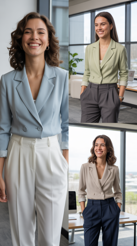 Classic Blazer and Trousers Combination