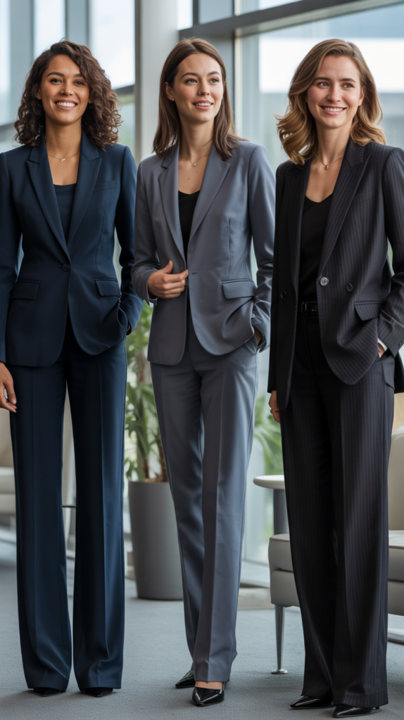 The Classic Tailored Blazer and Trousers Combination