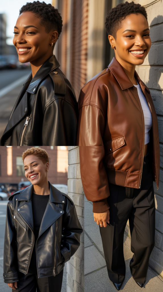 Leather Jackets for Edgy Vibes