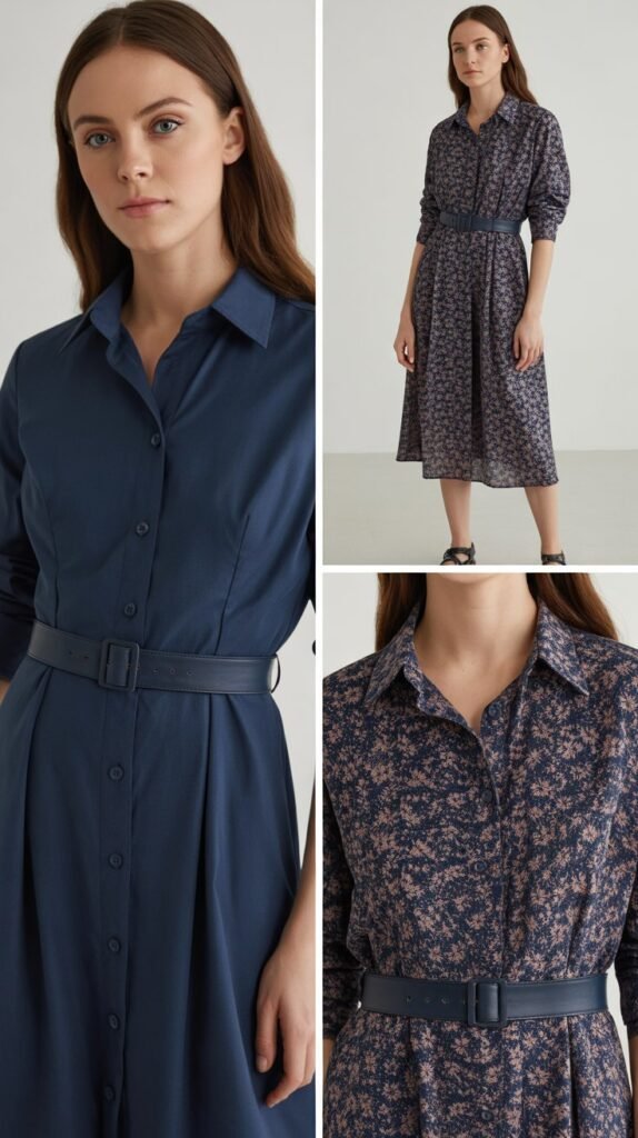 Belted Shirtdresses