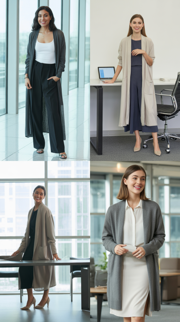 Cardigan as Outerwear