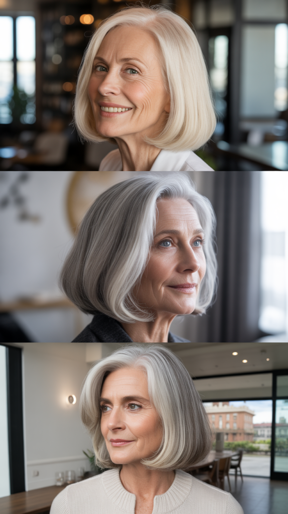 Blunt Chin-Length Bob