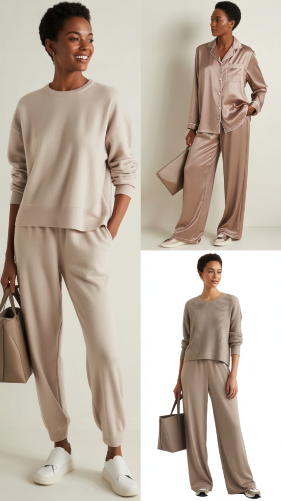  The Luxe Loungewear as Outerwear
