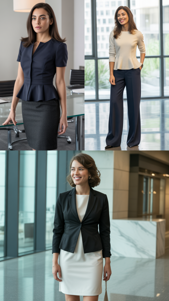 The Peplum Top Professional Polish