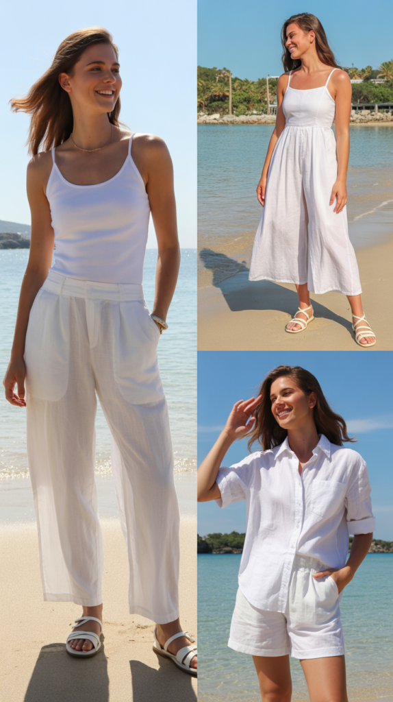 All-White Summer Outfit