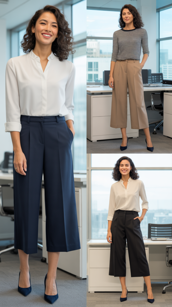 Culottes with Fitted Tops