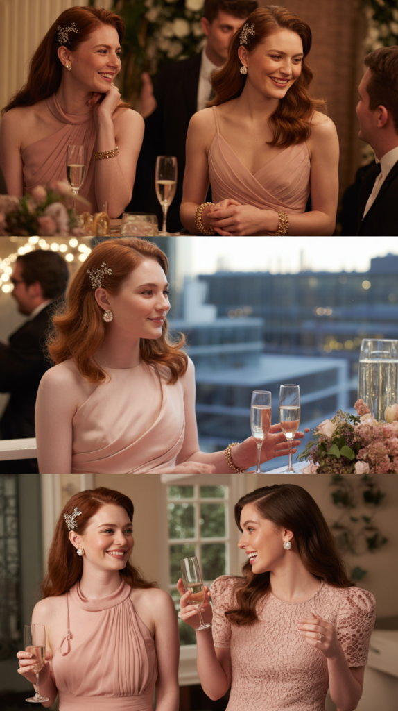 Blush Pink Cocktail Dress