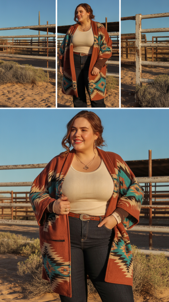  Layered Southwestern Print Pieces