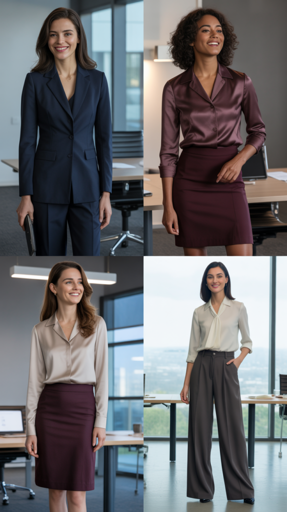 Matching Set in Professional Fabric