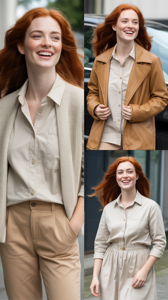 Cream And Tan Monochrome