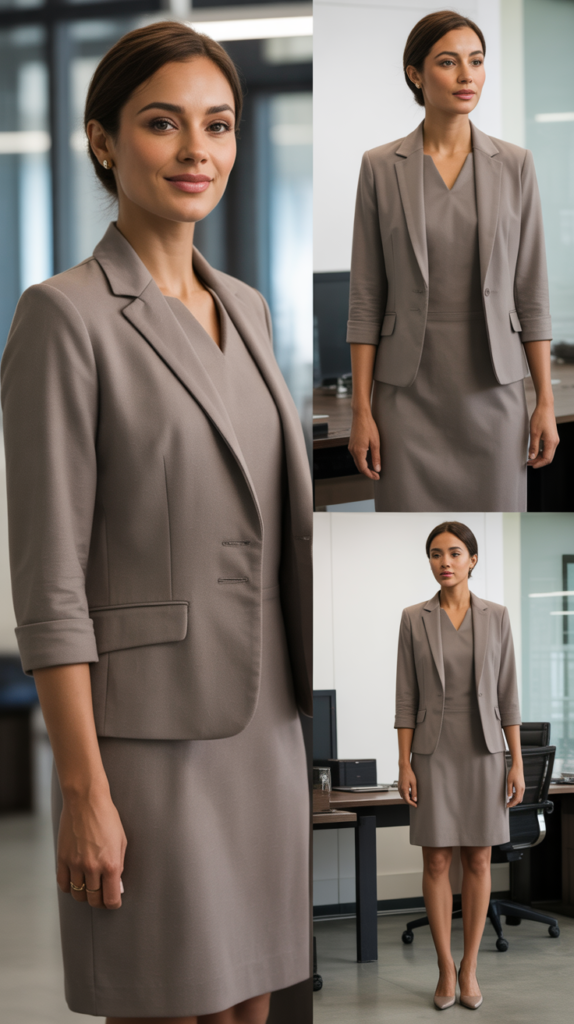 The Shift Dress with Coordinating Jacket