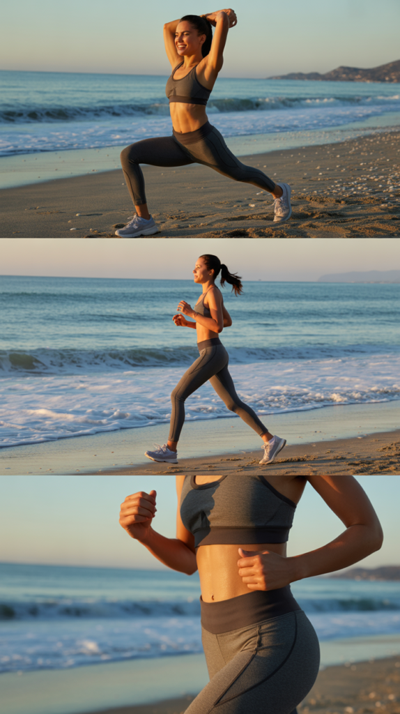 Sporty Bikini with Track Pants