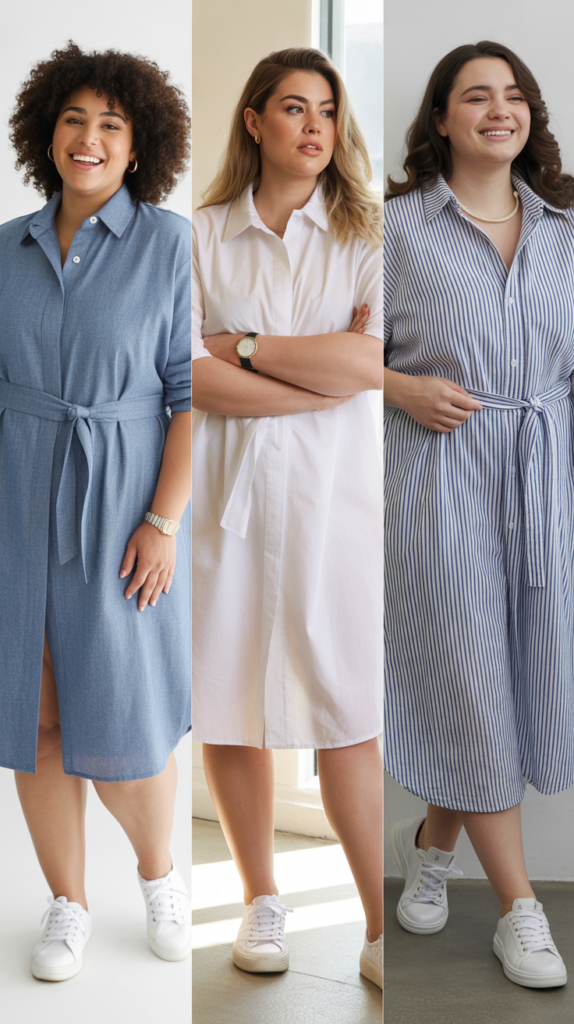 Belted Shirtdress