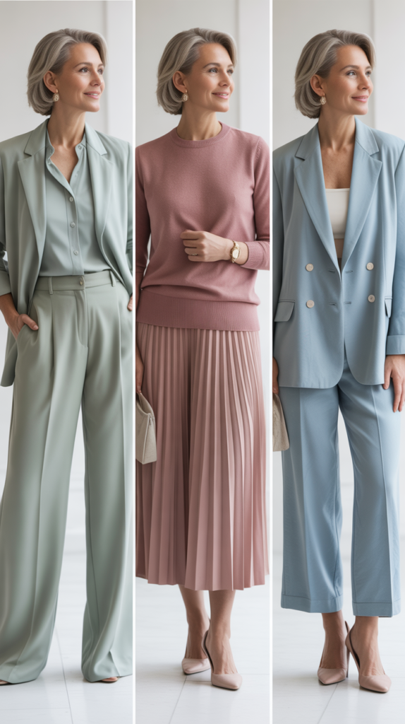 Monochromatic Dressing in Soft Hues