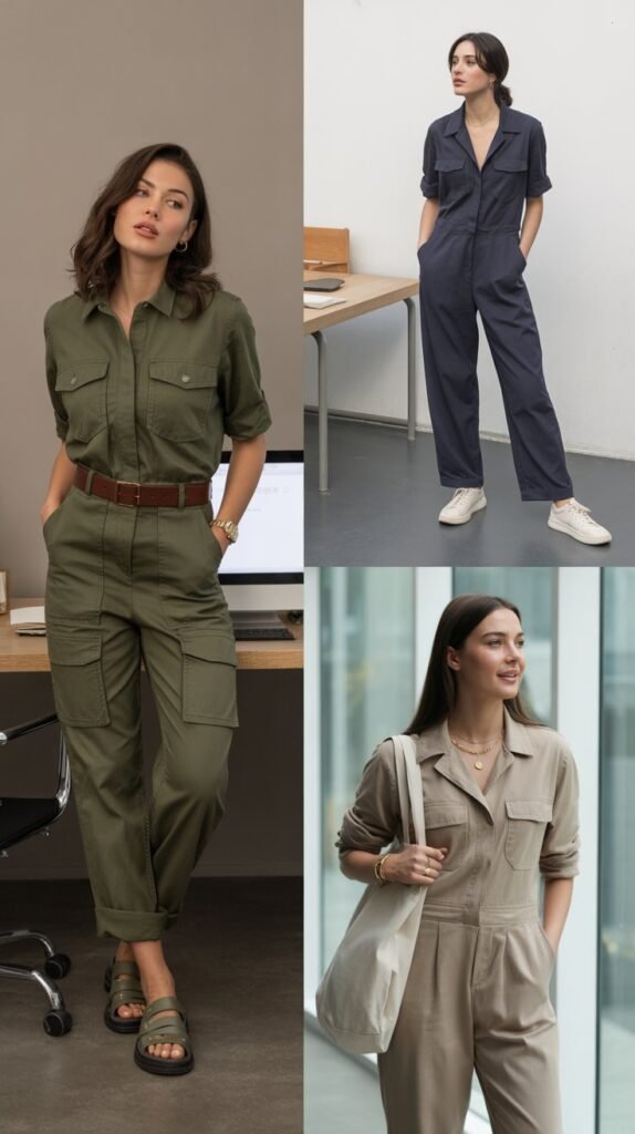 Utility Jumpsuit or Romper