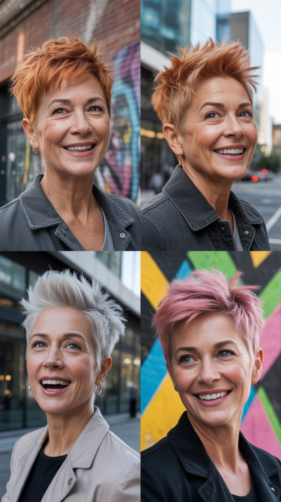 Spiky Textured Pixies