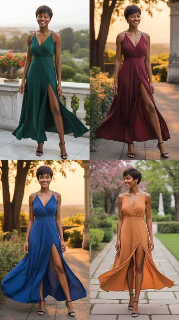 Maxi Dress with Side Slits