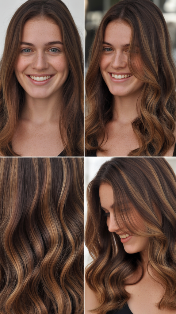 Chocolate Lowlights with Subtle Dimension