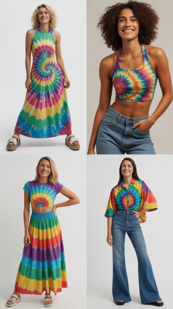 Tie-Dye and Psychedelic Prints