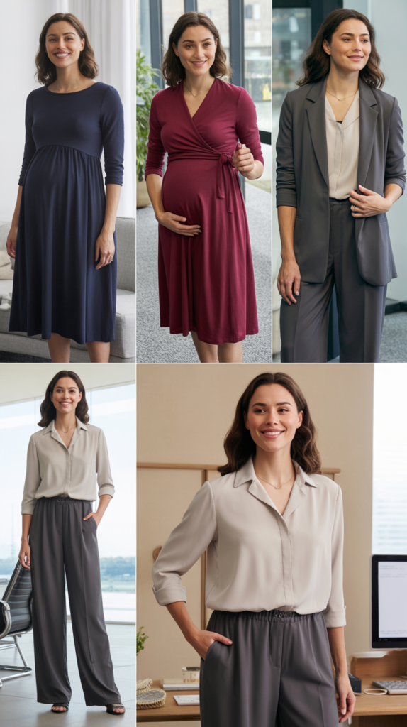 Maternity and Postpartum Professional Dressing