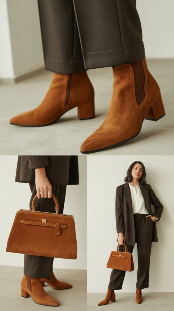 Suede Accessories Accent