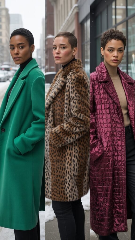 The Statement Coat Over Simple Basics