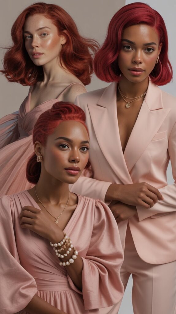 Blush and Rose Tones