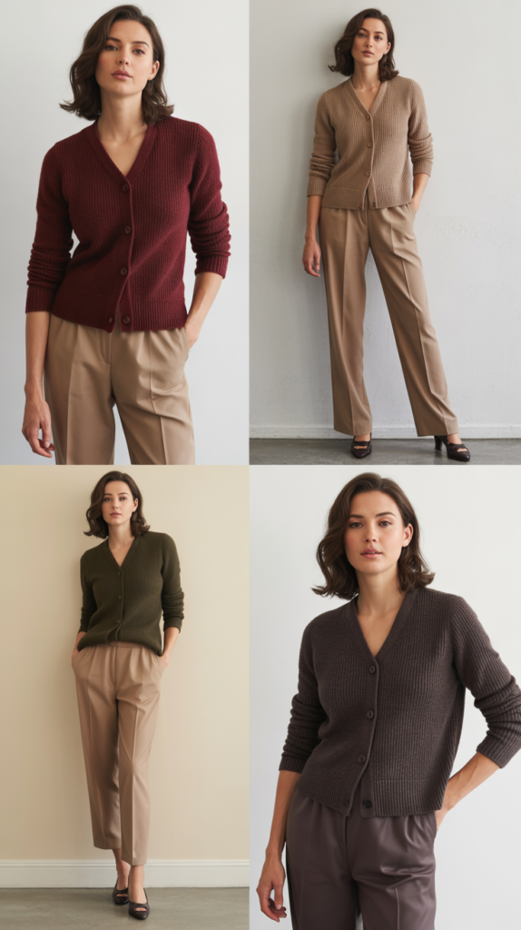 Double Cardigan Layer