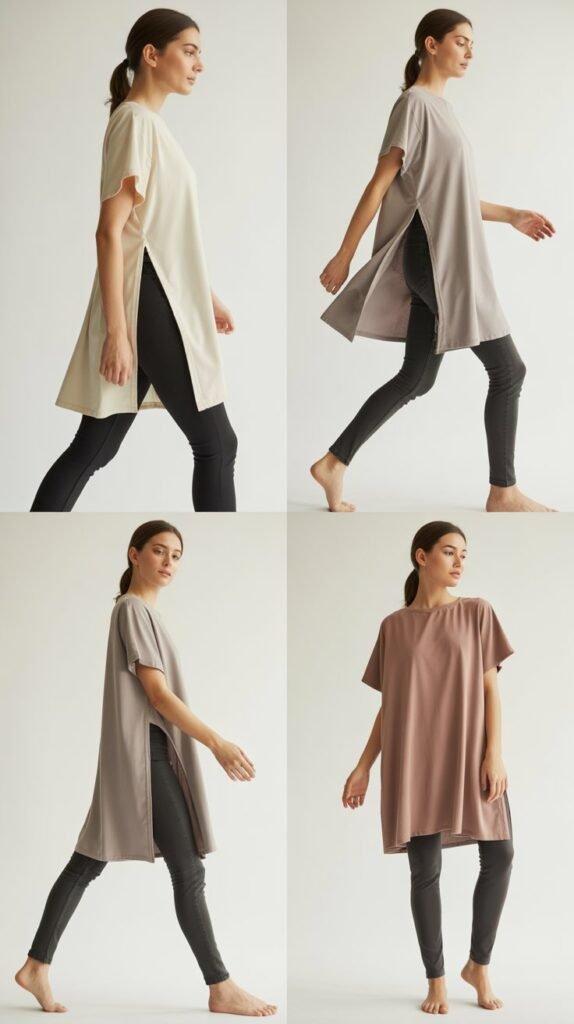 Tunics with Side Slits