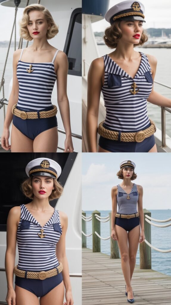  Sailor-Style Nautical Swimwear