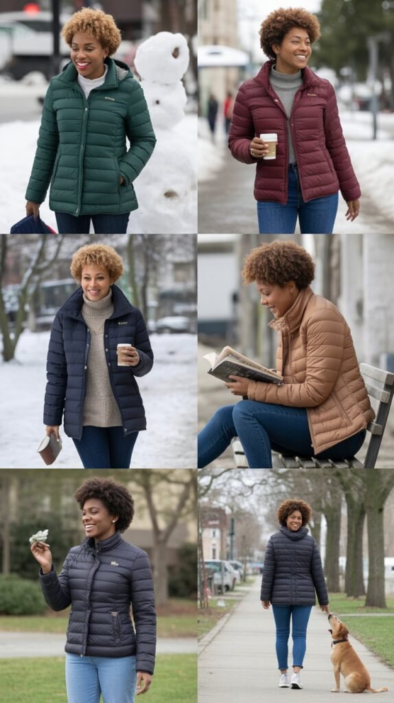 The Quilted Jacket and Jeans Casual Look