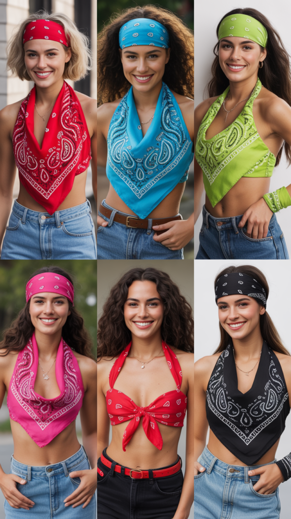 Bandana Tops and Accessories